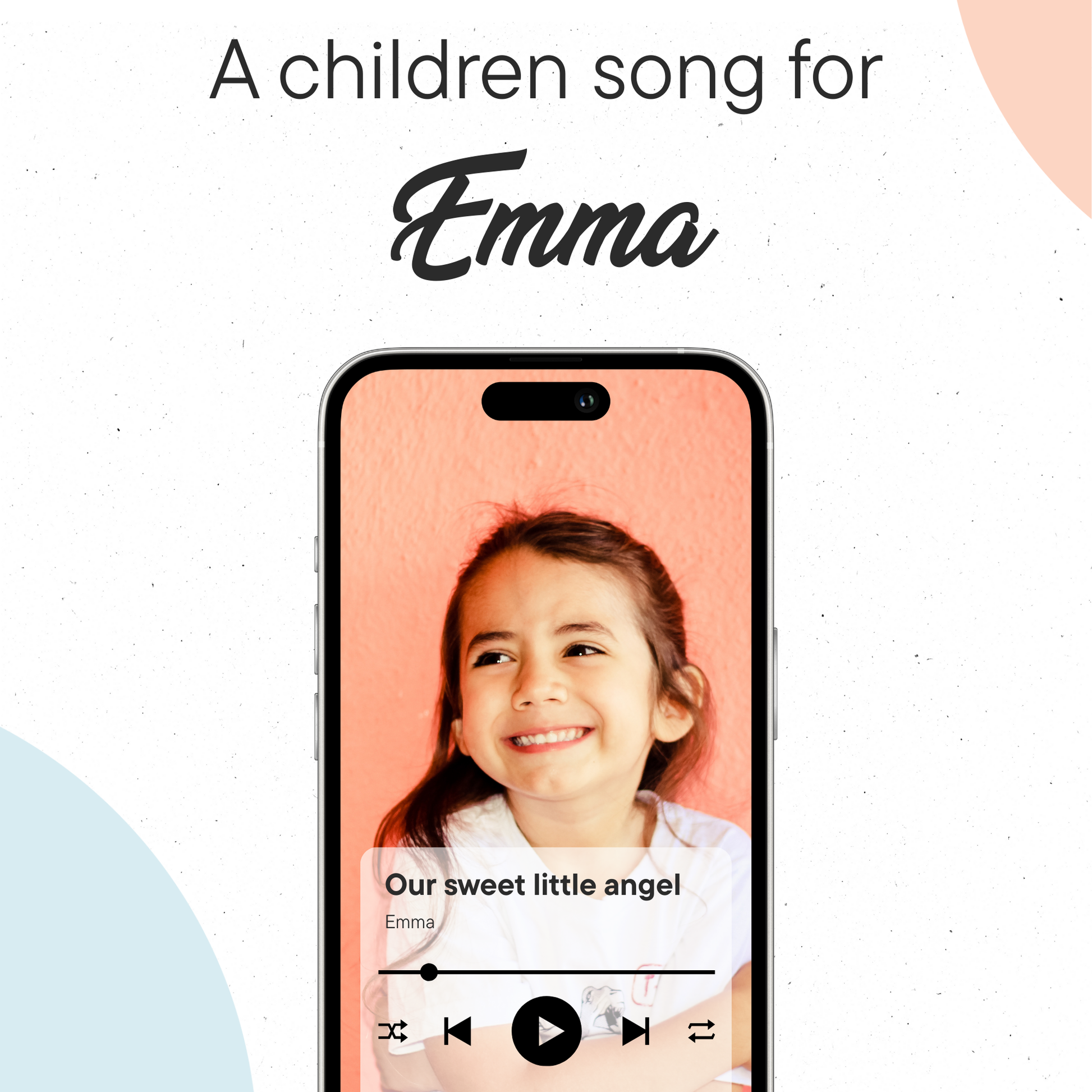 Personalized Children's Song