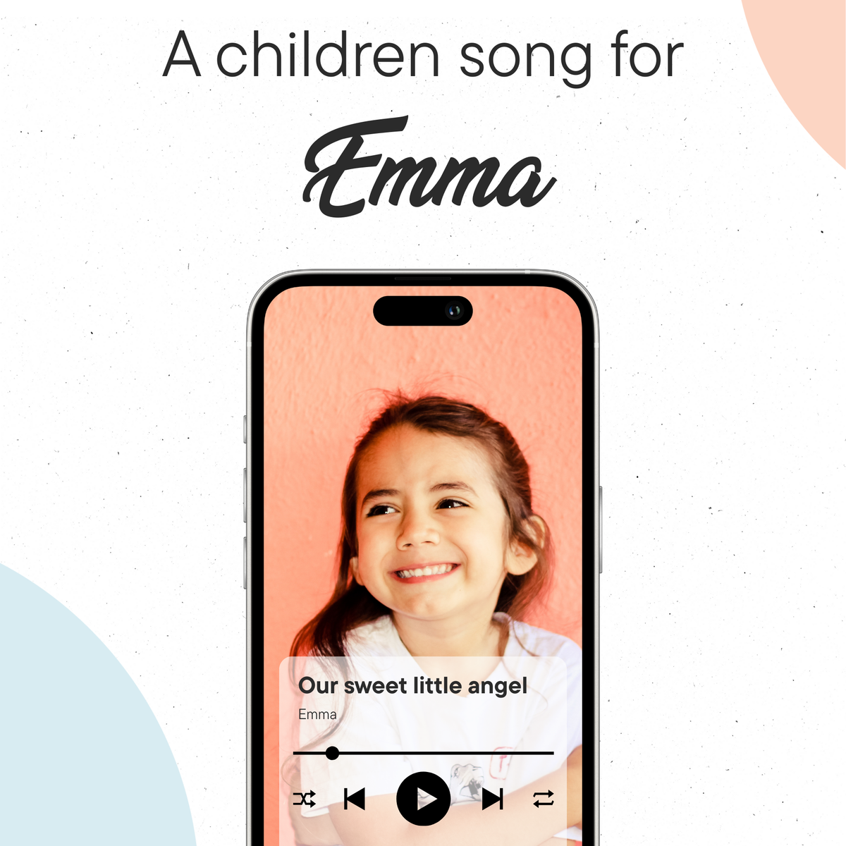 Personalized Children's Song