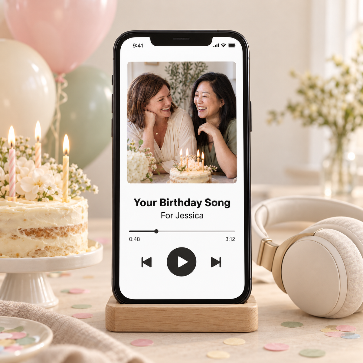 Personalised Birthday Song: product image 1
