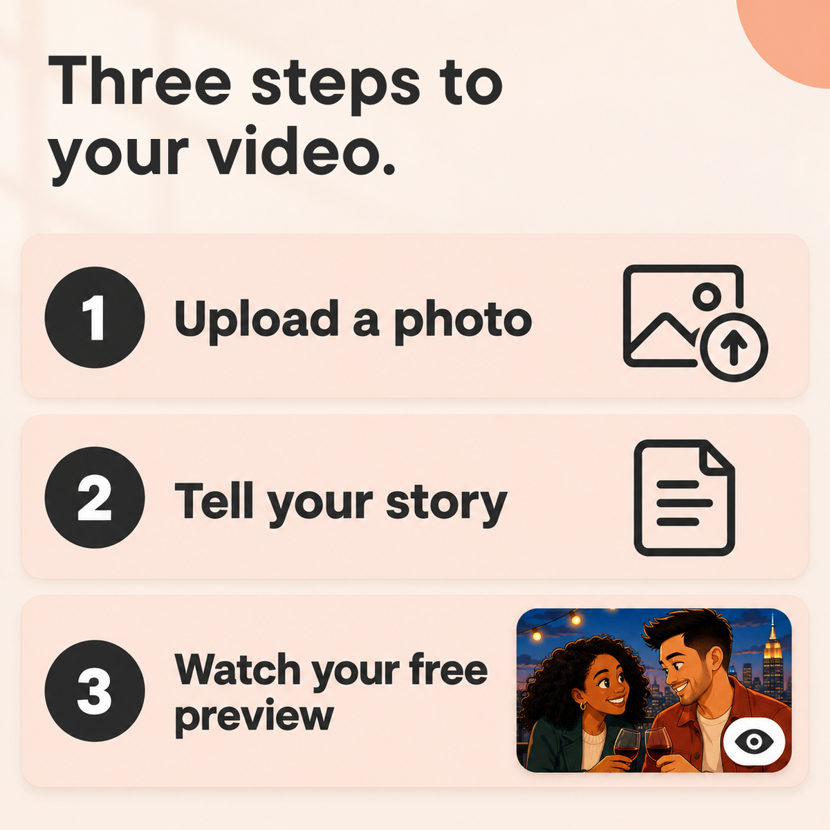 Your Love Story as a Video: product image 4