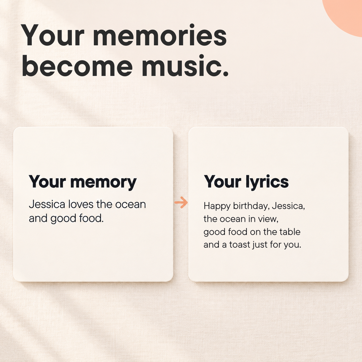 Personalised Birthday Song: product image 2